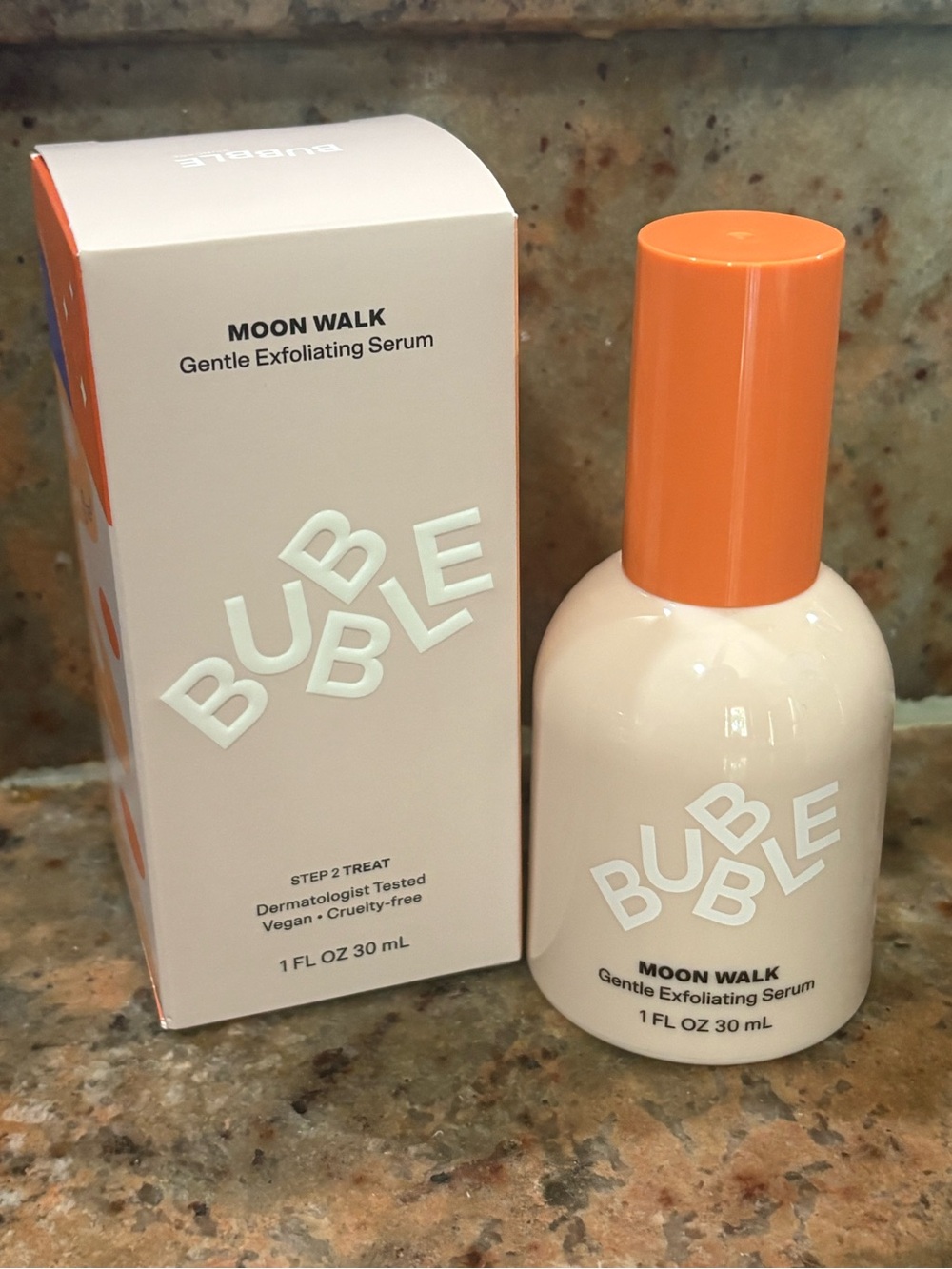 Bubble Moon Walk Gentle Exfoliating Serum Step 2 Treat 1oz 30mL